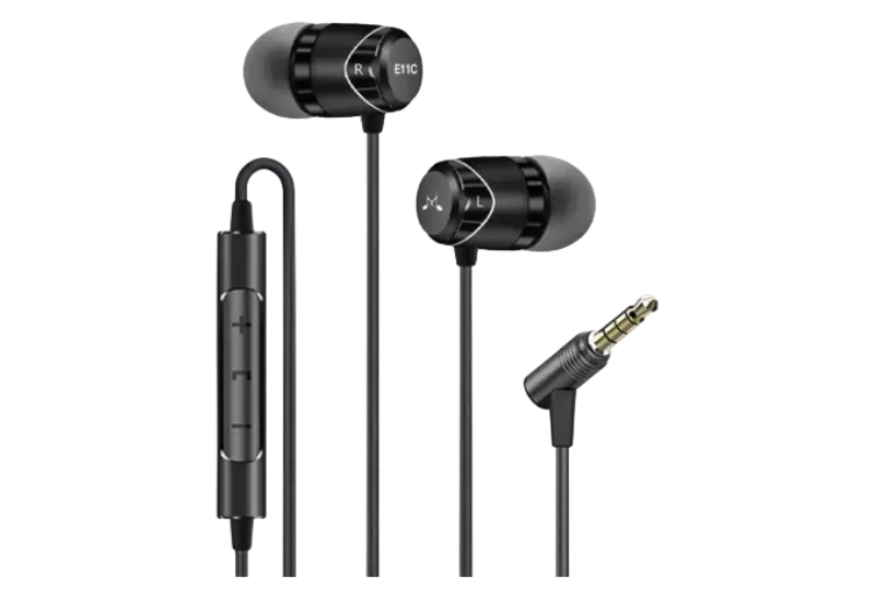 hoco M101 Max 3.5mm wired earphones in white at CellRox Ajax