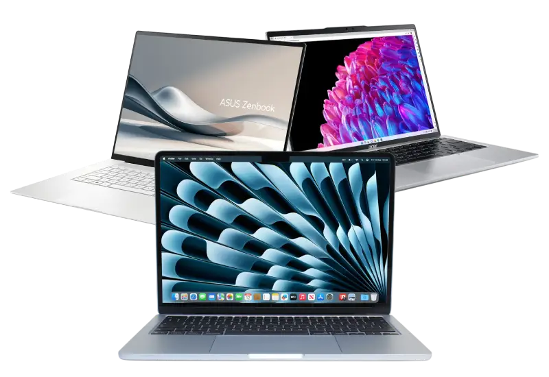 MacBook, ASUS and Windows laptops at CellRox Ajax
