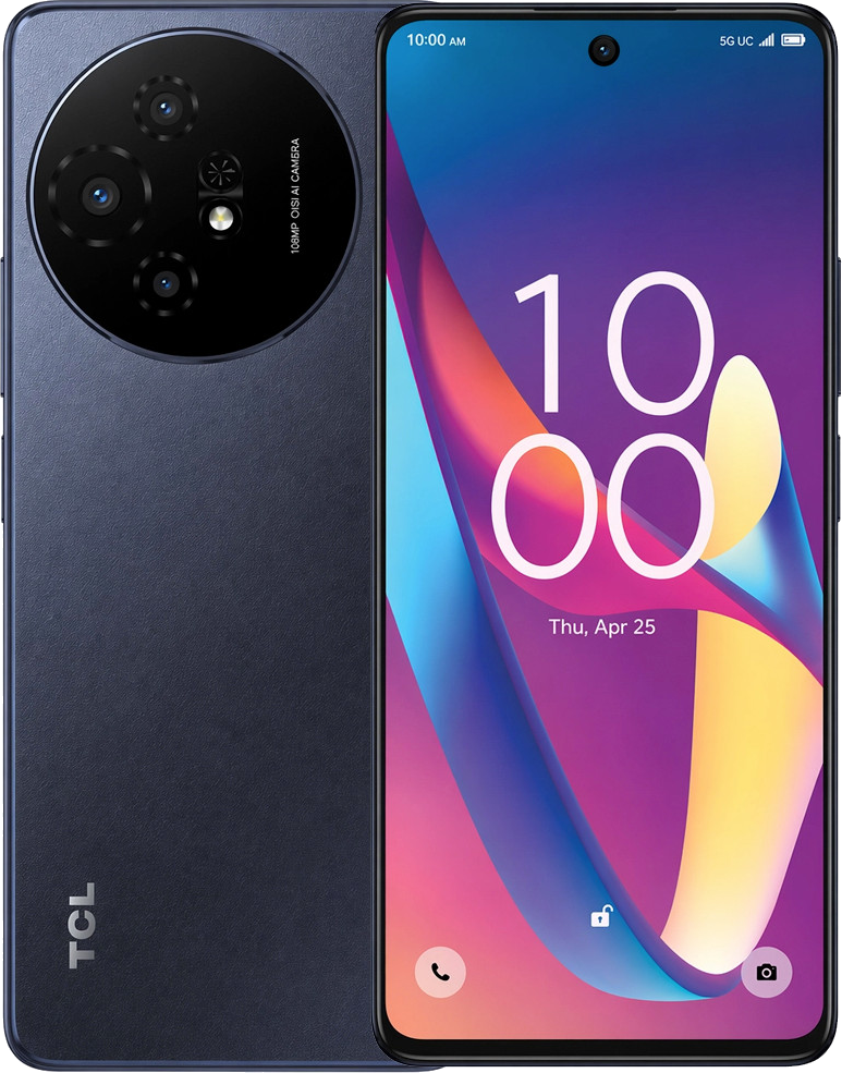TCL T702Z Android smartphone in grey on display at CellRox Ajax